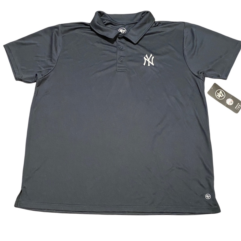47 New York Yankees Men's Short Sleeve Ace Polo - 2XL